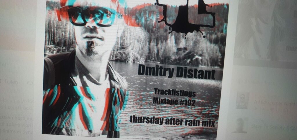 Dmitry Distant - Tracklistings Mixtape Cover